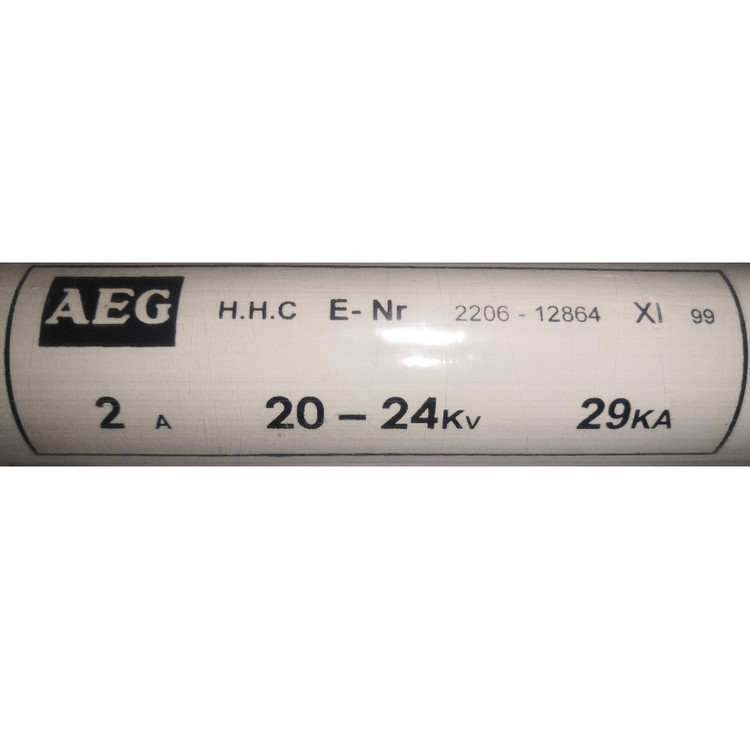 فیوز فشار قوی استوانه ای یا سیلندری 24-20 کیلوولت AEG